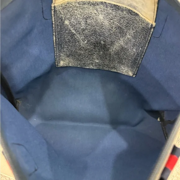 Gucci GG Plus Gray Monogram Tote Bag - Picture 13 of 16